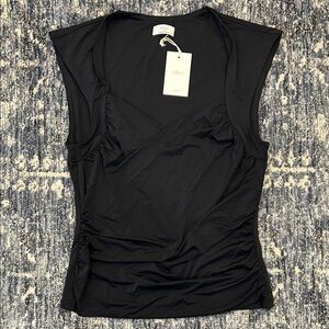 Wilfred Elegant Black Tank Top